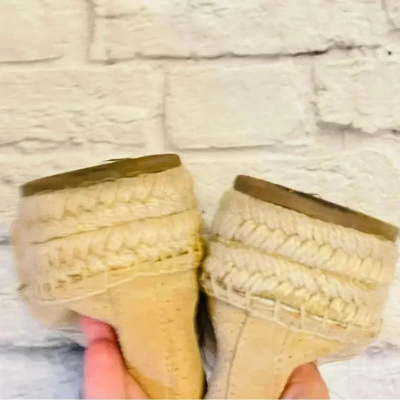 Soludos Suede Platform Espadrilles Smoking Slipper Size 7.5 - Picture 8 of 9
